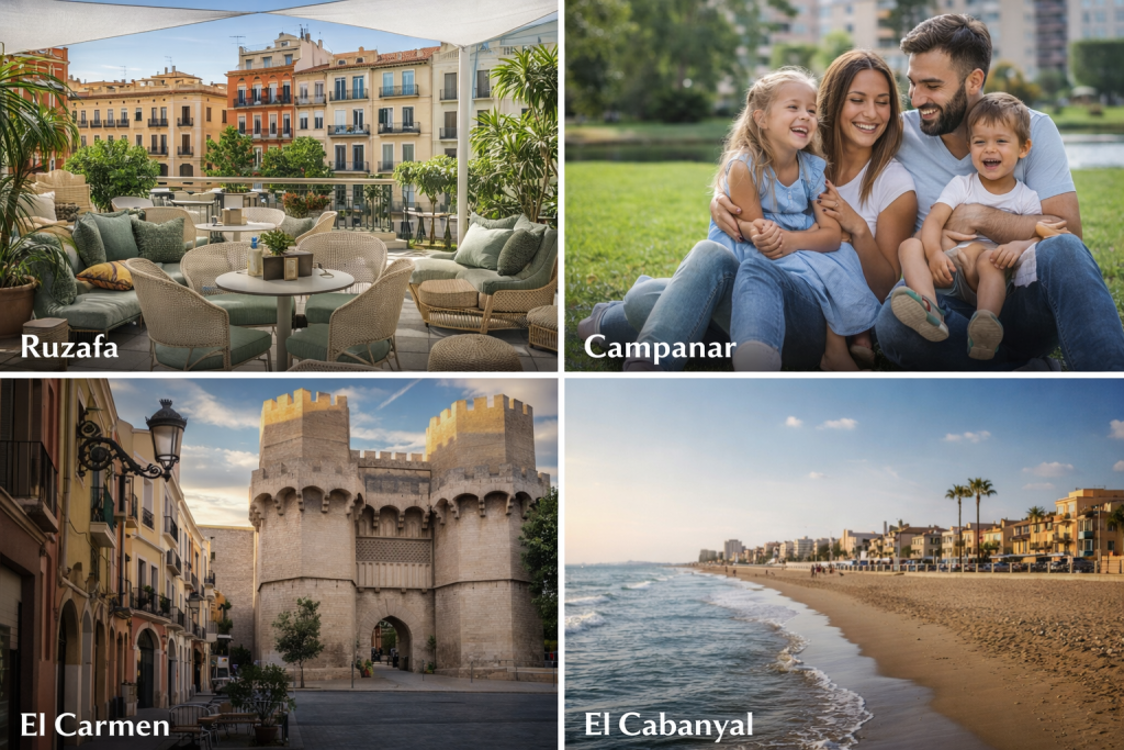 mejores barrios valencia para vivir